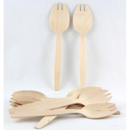 Wooden Sporks 140mm Bag 100