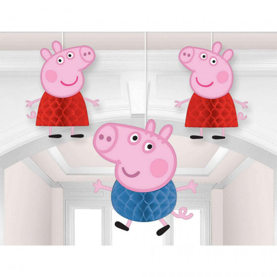 PEPPA PIG HONEYCOMB DECO