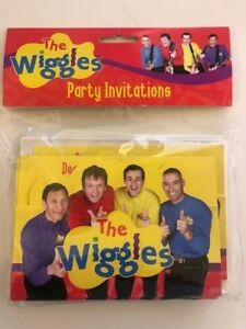 The Wiggles Invites Invitations Stickers