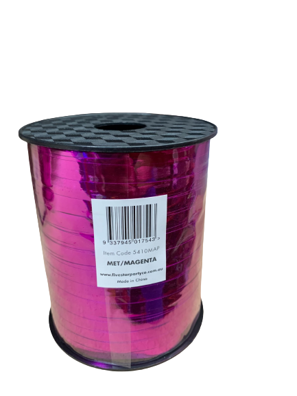 Spool Balloons Crimped Curling Ribbon - Magenta Party Supply New!!!