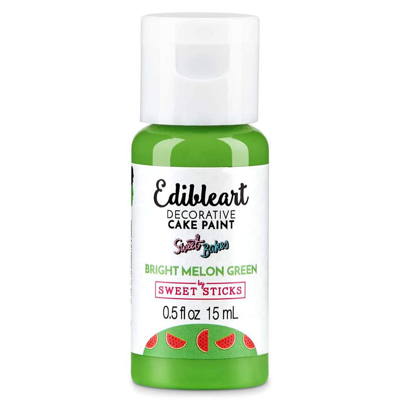 Bright Melon Green Edible Art Paint 15ml