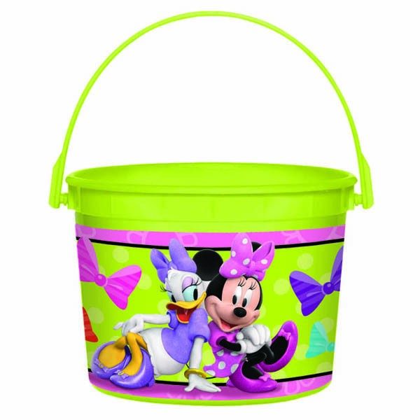 Minnie Mouse Plastic Favor Container