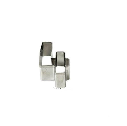 Number 4 MINI Stainless Steel Cookie Cutter