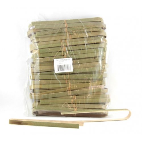 Bamboo Tongs 160mm Bag 50