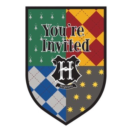 Harry Potter Iinvitation Set