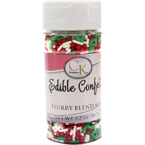 Christmas Flurry Blend Edible Confetti
