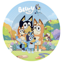Bluey 9in Paper Plates (Large)