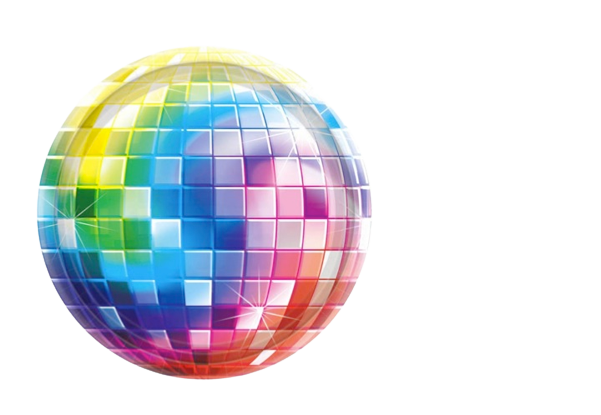 Disco Fever Dessert Plates 8 Pack Paper Birthday Party Supplies
