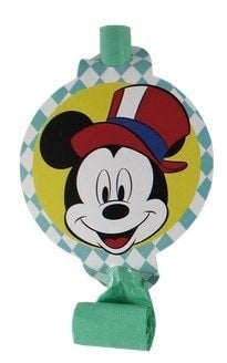 Disney Mickey Mouse Carnival Blowouts Pack of 8