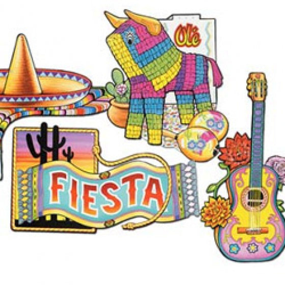 Fiesta Cutouts Party Supplies
