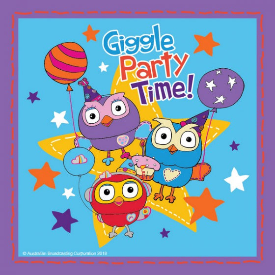 GIGGLE AND HOOT LUNCH NAPKINS