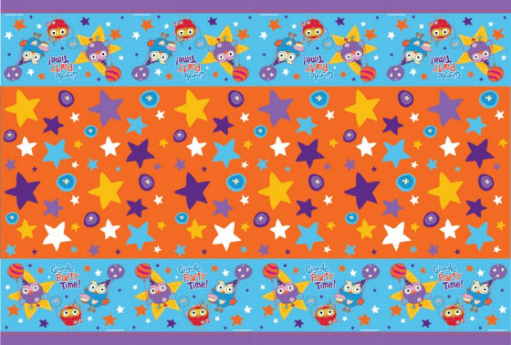 GIGGLE AND HOOT PLASTIC TABLECOVER