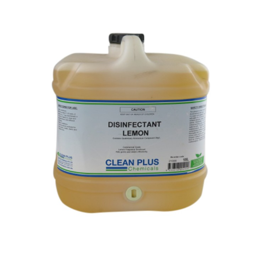 15L Premium Antibacterial Disinfectant Lemon BULK