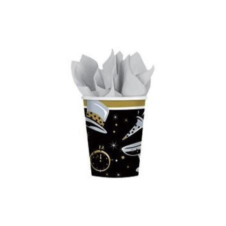 Happy New Year Paper Cups Tableware