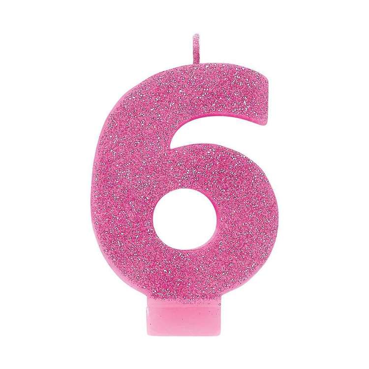 No. 6 Pink Glitter