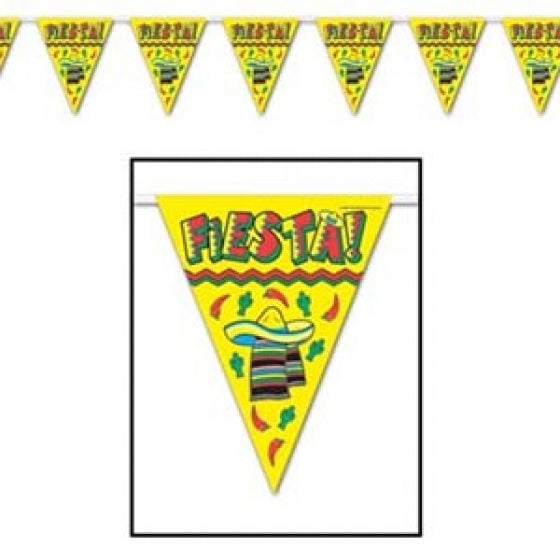 PENNANT FLAG BANNER FIESTA