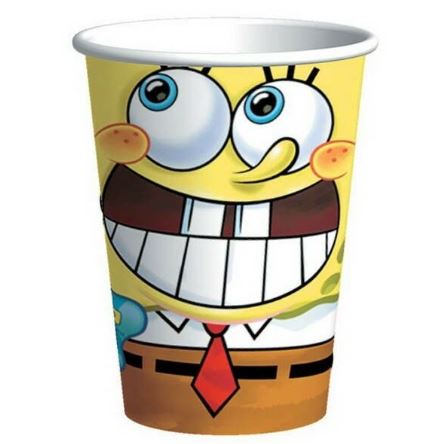 SpongeBob Squarepants Birthday Cups