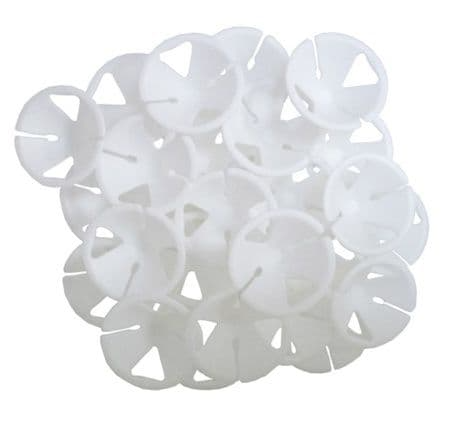 Balloon Sticks White 400 x 5mm Bag 100