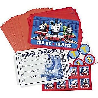 THOMAS THE TANK INVITATIONS