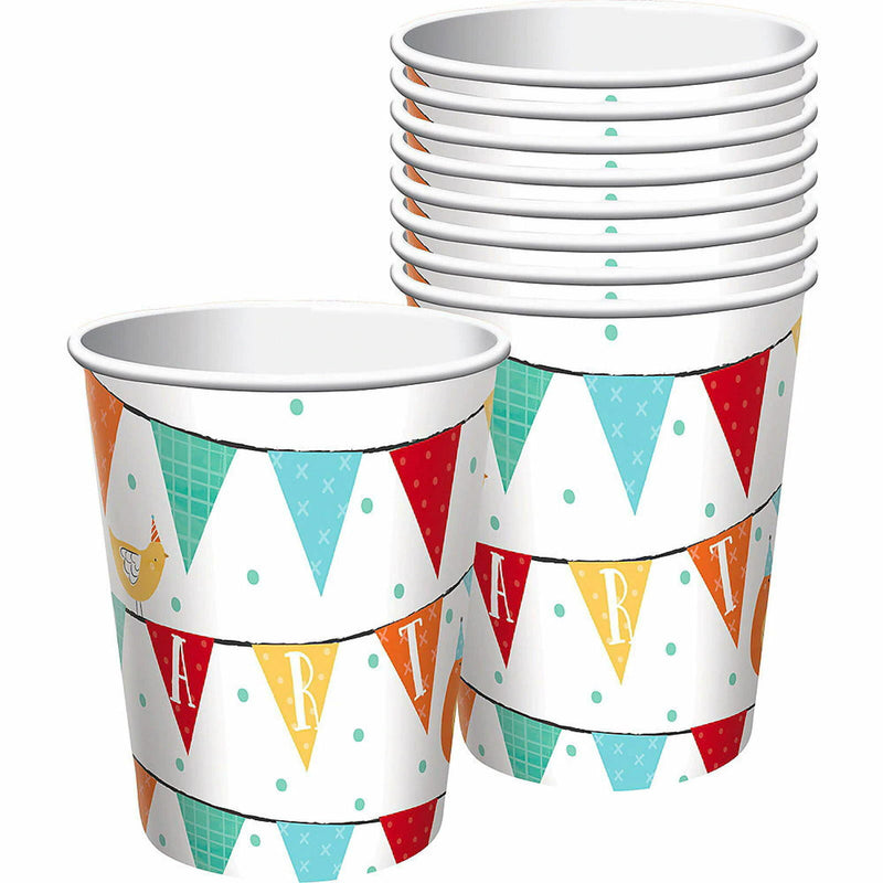 Barnyard Birthday 9oz - 266ml Paper Cups