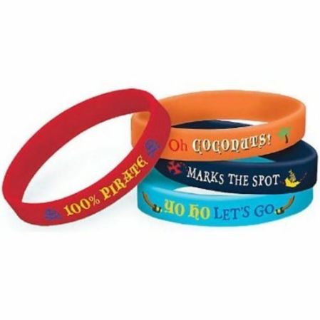 Jake & The Neverland Pirates Rubber Bracelets