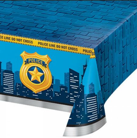 Police Party Birthday Tablecover