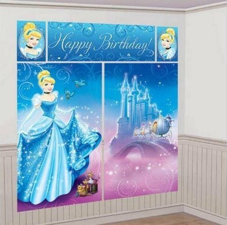 Cinderella Scene Setter Wall Decoration