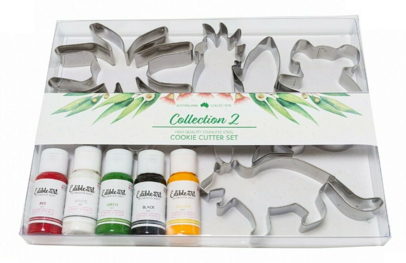 Australiana Collection 2 Boxed Set + 5 Edible Art Paints
