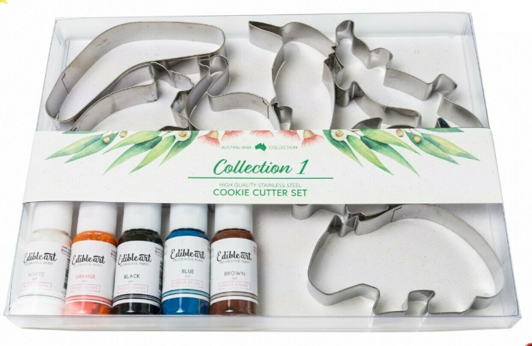 Australiana Collection 1 Boxed Set + 5 Edible Art Paints
