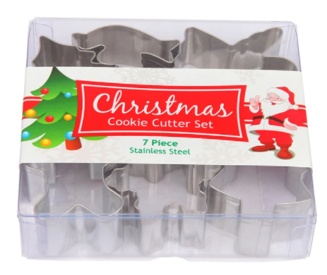 Christmas Classic Boxed Mini Cutter Set 7pce