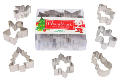 Christmas Classic Boxed Mini Cutter Set 7pce