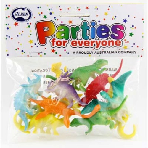 Toy Dinosaurs Party Favour