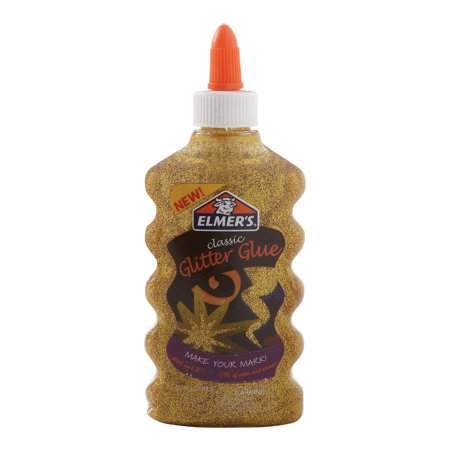 Elmer's Gold Glitter Glue Bottle