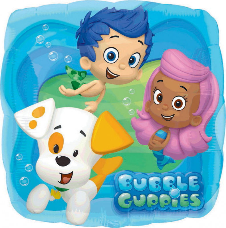 Birthday Bubble Guppies Foil Balloon