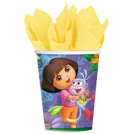 Dora The Explorer Birthday Paper Cups