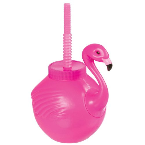 Flamingo Plastic Sippy Cup