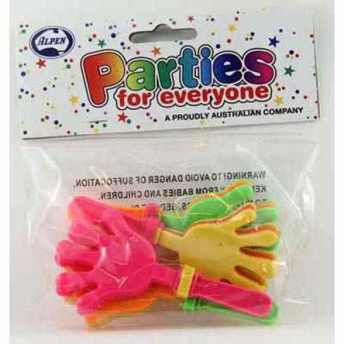 Hand Clappers Party Favour