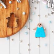 Gingerbread Girl Stainless Steel Cookie Cutter