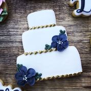 Wedding Cake Premium Premium Tin Cookie Cutter