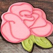 Rose Premium Tin Cookie Cutter