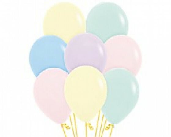 Latex Balloons 30CM Pastel Matte Ccolours
