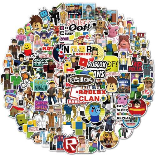 10x Roblox Random Stickers Pack Set Game