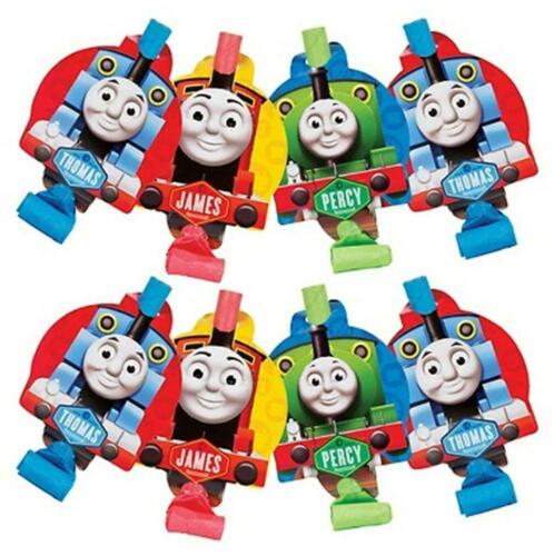 Thomas The Tank 8 PCS BLOWOUTS Birthday Party Supplies Noisemakers Horns Favors