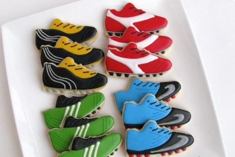 Sneaker or Football Premium Tin Cookie Cutter