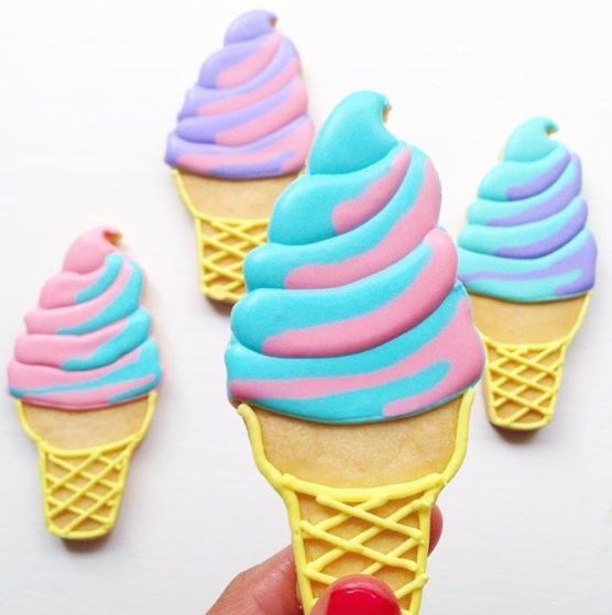 Soft Serve Ice Cream Premium Tin Cookie Cutter