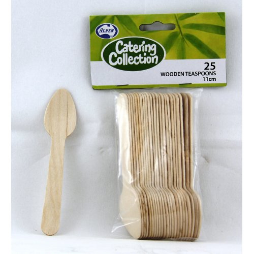 Wooden Tea Spoons Eco-Friendly Catering