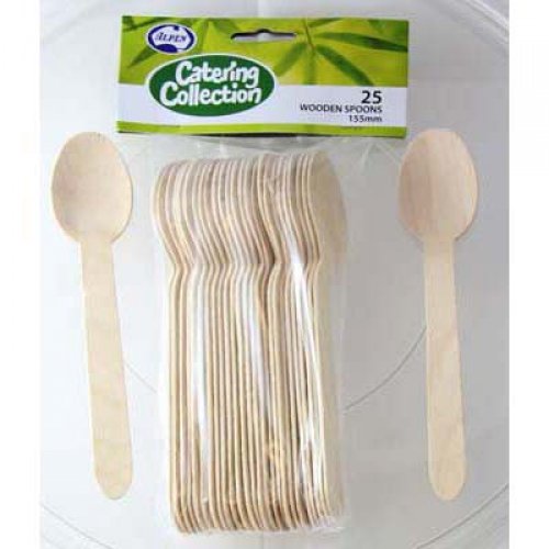 Wooden Spoons Eco-Friendly Catering Supplies